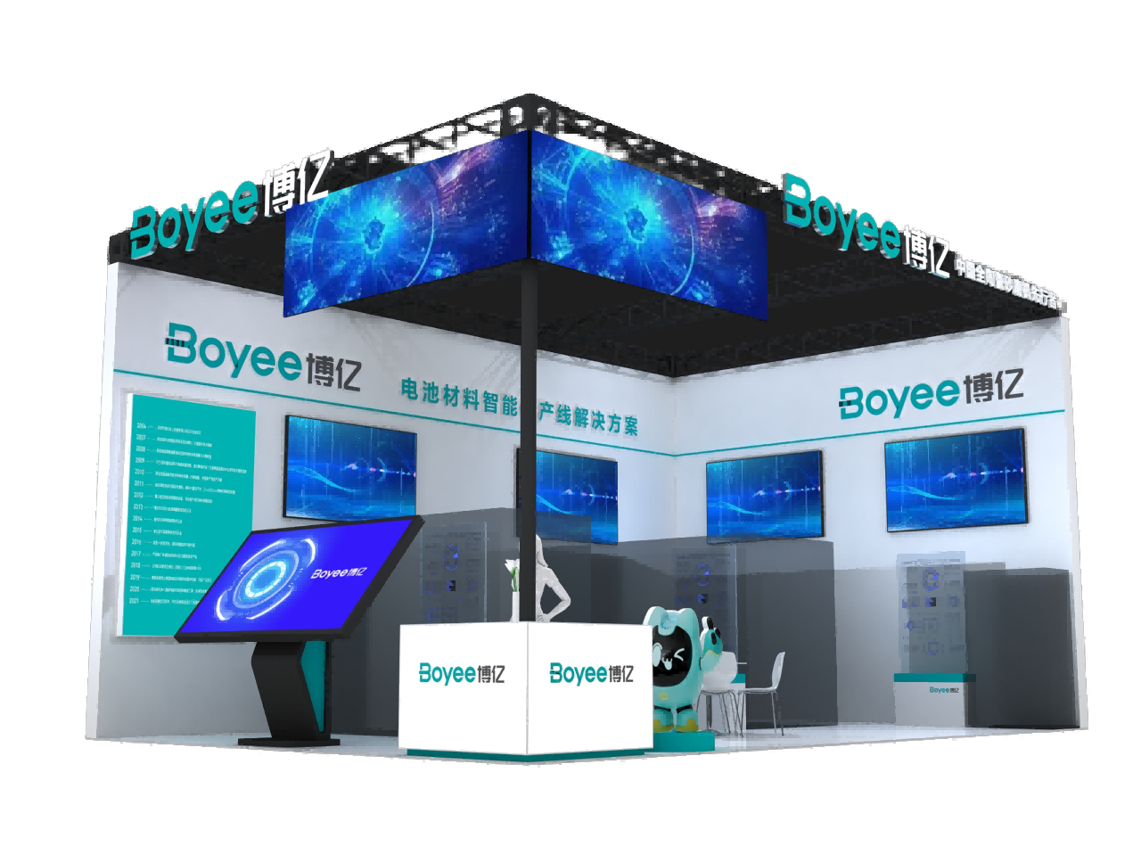 Intelligent production line leader Boyee, together with new technology unveiled CIBF2024